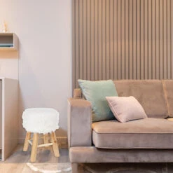 Atmosphera Bijzet/zit Krukje Oslo - Hout/stof - Wit - H42 Cm 5 Atmosphera Bijzet/zit Krukje Oslo - Hout/stof - Wit - H42 Cm -VIDAXL Winkel a8f343aaaec74dba96055307fc9f6c8b