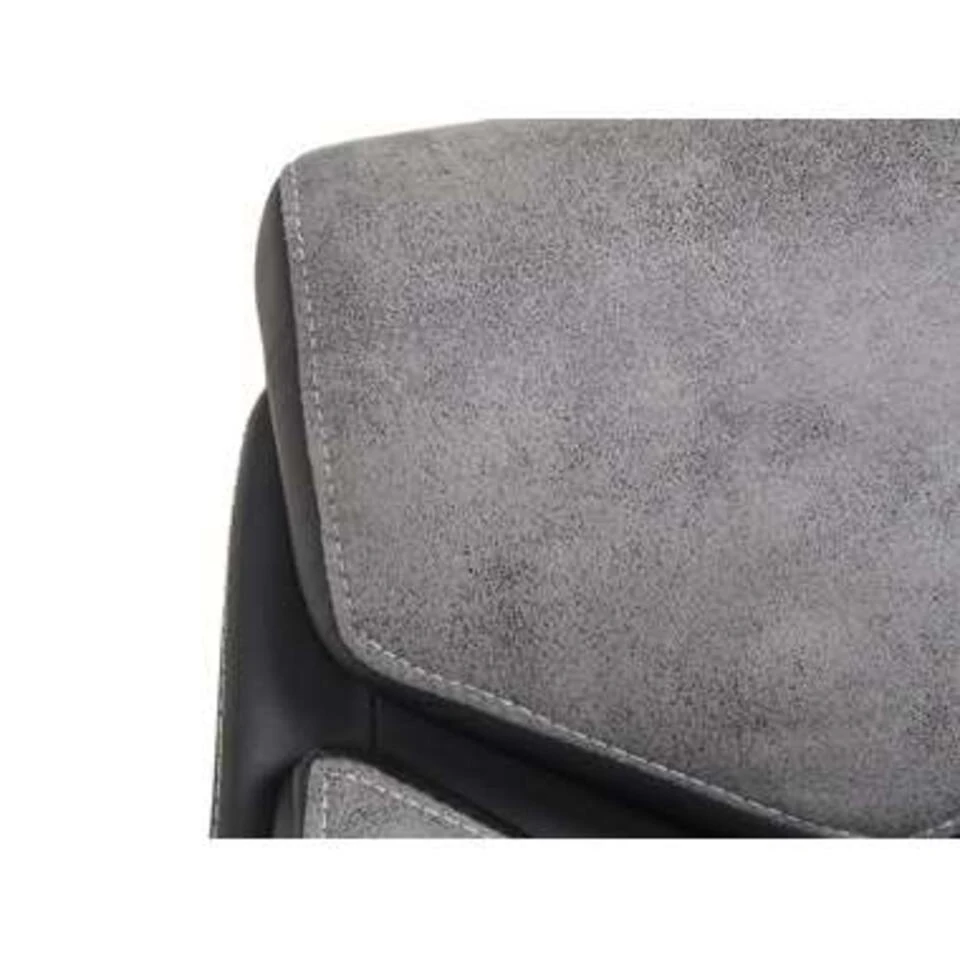 Beliani Bureaustoel FORMULA - Grijs Polyester 4 Beliani Bureaustoel FORMULA - Grijs Polyester - Afbeelding 4