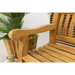 VDG Teakhouten Tuinbank Patrick XL - 200 Cm -VIDAXL Winkel a9a86eb4490b4a31be6a33df882a7bcc