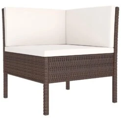 VidaXL - Loungeset - Bruin - Poly Rattan - 6 Stuks - Met Kussens -VIDAXL Winkel a9eeb8cd192c4ff0a128b0e76af23799