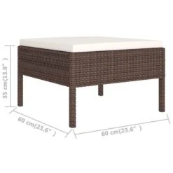 VidaXL - Loungeset - Bruin - Poly Rattan - 6 Stuks - Met Kussens -VIDAXL Winkel aa8c66da2e374153904e71e3ba56176d