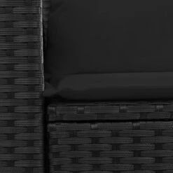 VidaXL - Tuinbank 2-zits - Zwart - Poly Rattan - Met Kussens 23 VidaXL - Tuinbank 2-zits - Zwart - Poly Rattan - Met Kussens -VIDAXL Winkel aaa95c4d3c564dadbe87848ad563429d