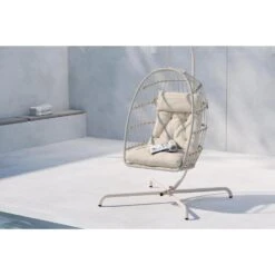 Svea - Hana Hangstoel - Beige 7 Svea - Hana Hangstoel - Beige -VIDAXL Winkel ab5f685ec95d40858e1250fb84fe227c