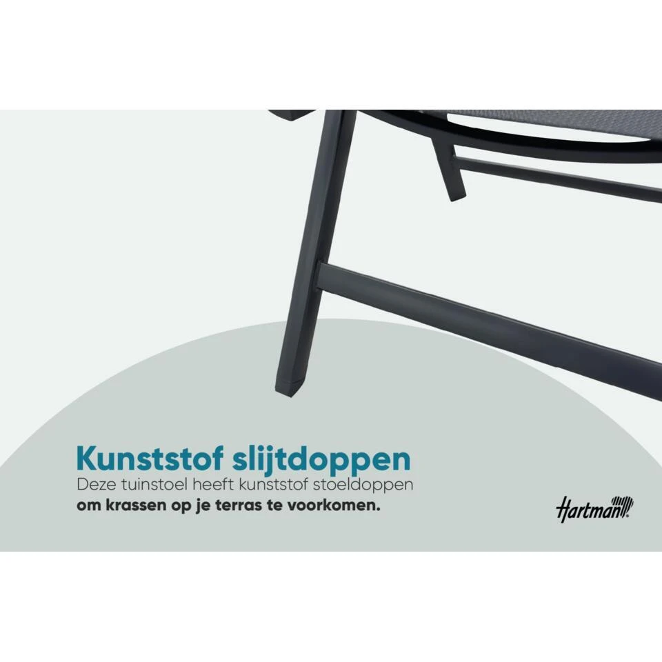 Set Van 4 - Hartman Napoli Verstelbare Stoel 6 Set Van 4 - Hartman Napoli Verstelbare Stoel - Afbeelding 6