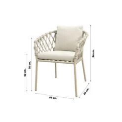 Sara Dining Tuinstoel - Rope/Latte - Zandkleur 15 Sara Dining Tuinstoel - Rope/Latte - Zandkleur -VIDAXL Winkel ad6f011307a24cd19de49c2413fb20f4