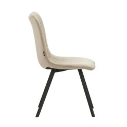 Eetkamerstoel Jimmy Velvet Taupe - Stof - Taupe -VIDAXL Winkel ae1993d55c7840b8b93d679b1f867d19