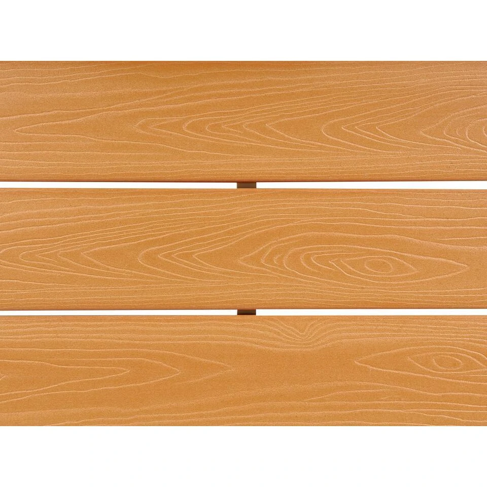 SENISE - Tuinsalontafel - Lichthout - 74 X 74 Cm - Kunsthout 8 SENISE - Tuinsalontafel - Lichthout - 74 X 74 Cm - Kunsthout - Afbeelding 8