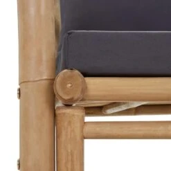 VidaXL - Tuinbank - Grijs - Bamboe -VIDAXL Winkel ae7c0603607d47fa8d24c1515969398b