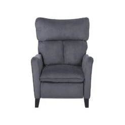 Beliani TV-fauteuil ROYSTON - Grijs Polyester -VIDAXL Winkel af401a0997e5462d86127b758fbd427e