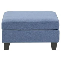 UNSTAD - Hocker - Blauw - Polyester -VIDAXL Winkel afc7d906f2d54c66b8170d5db0f733f6