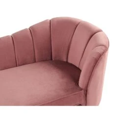 ALLIER - Chaise Longue - Roze - Rechterzijde - Fluweel -VIDAXL Winkel b0f7ea0321484a06bc6f3ffa22f7e2da