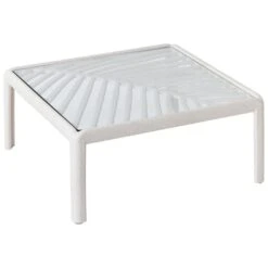 FERRETTI - Salontafel - Lichtbeige - 69 X 69 Cm - Synthetisch -VIDAXL Winkel b10185bdb56e43e39593f706746c1ba9