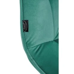 CLP Eetkamerstoel Vermont Mat Zwart Frame - Metaal - Groen -VIDAXL Winkel b1039314563d4e4c8e3d1f6c491d5222