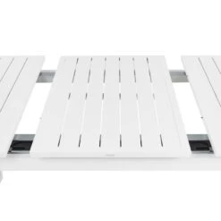 VALCANETTO - Tuintafel - Wit - 90 X 180/240 Cm - Aluminium -VIDAXL Winkel b10eaf61a7aa4ddcafc5d0ddc79affef