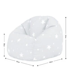 Icon Kinderzitzakken Sterrenhemel - Marineblauw -VIDAXL Winkel b16faa846b90429f9f8aebef15cf3a08 2