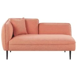 CHEVANNES - Chaise Longue - Roze - Linkszijdig - Polyester -VIDAXL Winkel b1b1179a9ff44394a878ec208e401004
