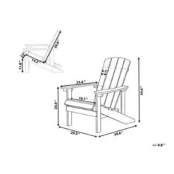ADIRONDACK - Tuinstoel - Grijs - Kunsthout -VIDAXL Winkel b1dca6eae8c046c1ab2ab29a78f40329