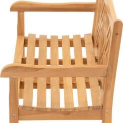 Les - Cross Bank Teak 150x64x92cm -VIDAXL Winkel b30c2ae954cc441bada2ae1bd4792d7a