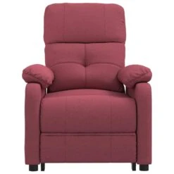 VidaXL - Fauteuil - Rood - Stof -VIDAXL Winkel b31277c3921e4521adbf6baf75793833