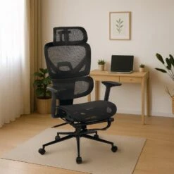 CLP Bureaustoel Beresford Zwart Frame - Stof - Zwart -VIDAXL Winkel b36c25cc979e4930ac3f5f9d592a9e59