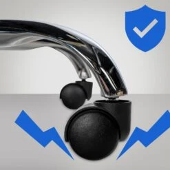 CLP Bureaustoel XXL Xanthos Chroom Frame - Kunstleer - Licht Bruin -VIDAXL Winkel b3caa5dc836541b0a7ce9eb039134a33