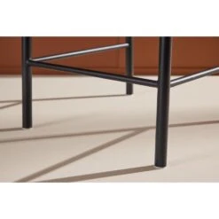 Svea - Polsty Barkruk Met Rugleuning - Rattan - Zwart -VIDAXL Winkel b48c93212c7c49099aa1a9447f497458