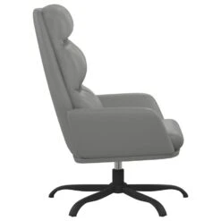VidaXL Relaxstoel Kunstleer Grijs 7 VidaXL Relaxstoel Kunstleer Grijs -VIDAXL Winkel b4ea71d1c7b649e9ac8c52d9ca3eda82