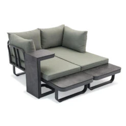 Sens-Line - Palmos Loungeset - Multifunctioneel - Aluminium - Groen -VIDAXL Winkel b5e7bb74141441aca57e96d11c386675