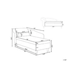 LUIRO - Chaise Longue - Blauw - Linkerzijde - Fluweel 25 LUIRO - Chaise Longue - Blauw - Linkerzijde - Fluweel -VIDAXL Winkel b6cd96d034eb438294c6ad9200069eb7