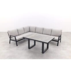 VDG Viento/Darwin Lounge-/diningset (4-delig) - Royal Grey/Antraciet -VIDAXL Winkel b7d2623c61ec4c609d5422e81d822dc6