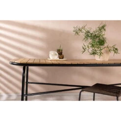 Fjôrd Tuintafel Naturel Acaciahout - 200x90x75cm - Holmbeck -VIDAXL Winkel b7d7d432b9d14fde9a46b55900411cca