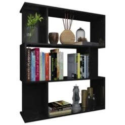 VidaXL Boekenkast/kamerscherm 80x24x96 Cm Hoogglans Zwart -VIDAXL Winkel b8c916b6b0454ca6baf6e0d327a7d8b8