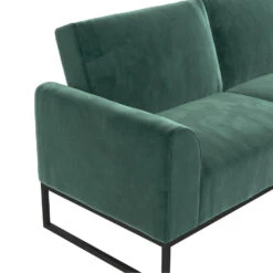 Adley - 2-zits Slaapbank In Groen Fluweel -VIDAXL Winkel ba68e899780e4f1a963e5a65ad1d9163