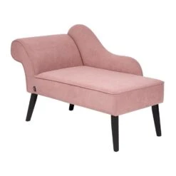BIARRITZ - Chaise Longue - Roze - Linkerzijde - Polyester -VIDAXL Winkel bb715825ca264f3986f4c48aef09ea86