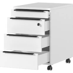 Germania Ladekast Met Wielen Hermoso - 42 X 60 X 63 Cm - Wit -VIDAXL Winkel bc43bd7a437c49e98faa0ddfc1cb035f