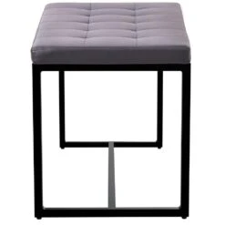 CLP 2-zits Bankje Barci 100 Cm - Grijs -VIDAXL Winkel bc489698db4f483bbd55d491ed5b53a4