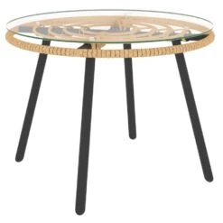 VidaXL - Loungeset - Donkergrijs - Poly Rattan - 3 Stuks - Met Kussens -VIDAXL Winkel bd445e27b3bf47f483c69c593b586464