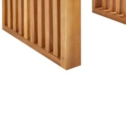 BELLANO - Tuinkrukjes Set Van 2 - Lichthout - Acaciahout -VIDAXL Winkel bd60d9220f1c4bfcb5815f8f7857ec69