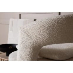 Svea - Teno Draaibare Fauteuil - Boucle - Wit -VIDAXL Winkel bdfd9be756ee4898b9bdd2dfe4726e2e