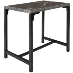 Tectake Wicker Bartafel Kutina Met 4 Stoelen Latina, Grijs 19 Tectake Wicker Bartafel Kutina Met 4 Stoelen Latina, Grijs -VIDAXL Winkel bf529bef5128433e9d4cfe32c06fb19d