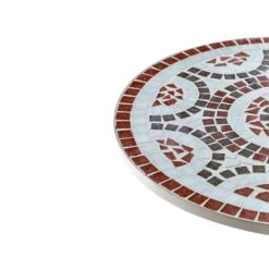 SPELLO - Tuintafel - Wit - Metaal -VIDAXL Winkel c16219b0169b4b93bdd286a9cb7945fe