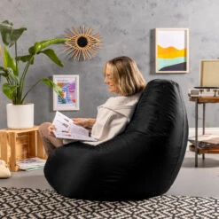 Veeva Zitzak Gaming - Zitzak Buiten - Zwart -VIDAXL Winkel c1e3fe87b6814b06841a2be68a70e1f5