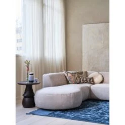 WOOOD Polly Bank Links- Polyester - Zand - 71x353x150/245 -VIDAXL Winkel c22499e376a74c17aaad97961cd34ca6