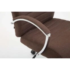 CLP Bureaustoel Valais Stof - Bruin -VIDAXL Winkel c399cf3579d447c08502360a5ec9299e