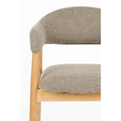 Eetkamerstoel Donkerbruin Stof - 54x56x81cm - Indy - Set Van 2 -VIDAXL Winkel c4ebcfc15fc54f4dbde3aa01d71ee00c