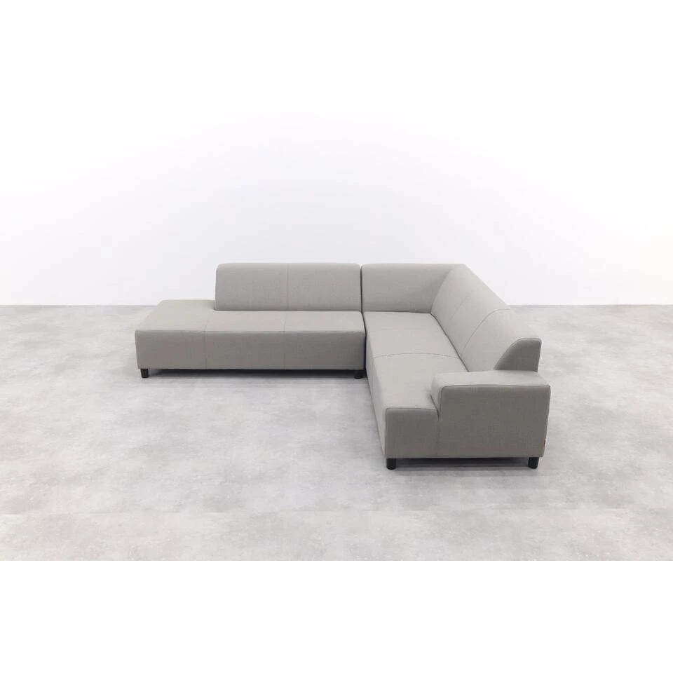 Malaga Hoekbank Loungeset Chaise Longue - Taupe 8 Malaga Hoekbank Loungeset Chaise Longue - Taupe - Afbeelding 8