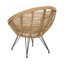 MARATEA - Tuinstoel Set Van 2 - Lichtbeige - Rotan -VIDAXL Winkel c596ecc82dac4918b4afb5aa4d39f385