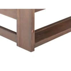 TRANI - Loungebank 3-zits - Bruin - Acaciahout -VIDAXL Winkel c632b6c374e5484a8899573ebf3a4fc1