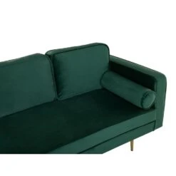 MIRAMAS - Chaise Longue - Smaragdgroen - Rechterzijde - Fluweel -VIDAXL Winkel c643a0e44d824fcb867b29c1c60ee413