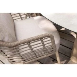 Taste By 4 Seasons Puglia Lage Tuinstoel - Latte -VIDAXL Winkel c6c020acd74646b698f2142248885c31